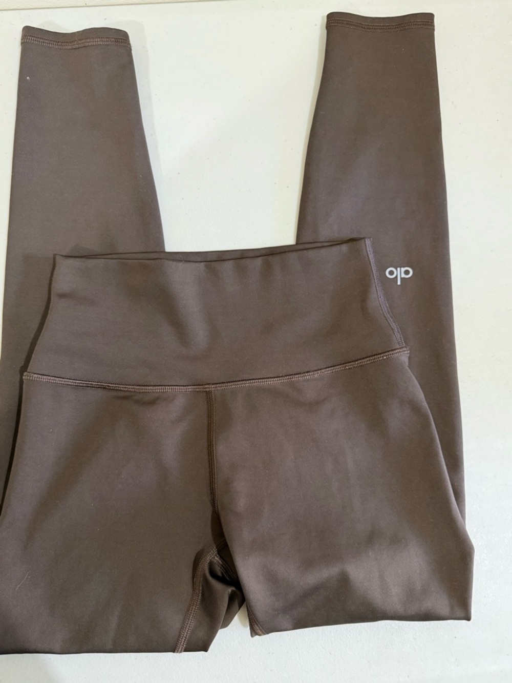 ALO Yoga Chocolate Brown High-Waist Leggings